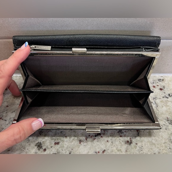 BURBERRY Cavendish Leather Long Bifold Wallet - Picture 11 of 11